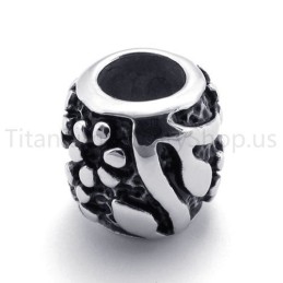 New Classical Printed Pattern Titanium Pendant