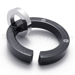 New Fracture Ring Titanium Pendant