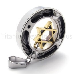 New Hexagram Titanium Pendant