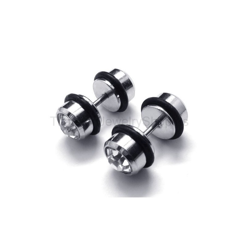 Titanium Barbell Earrings Titanium Barbell Earrings