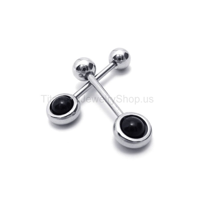 Silver Magic Stick Titanium Earrings Silver Magic Stick Titanium Earrings