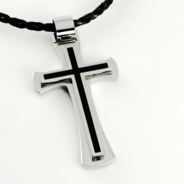 Pure Titanium Men's Cross Pendant 01