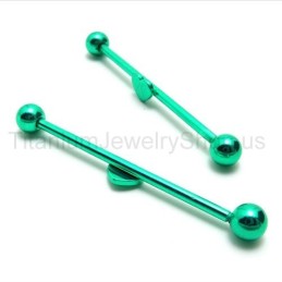 With Heart Magic Stick Titanium Earrings