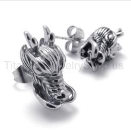 Dragon Titanium Earrings