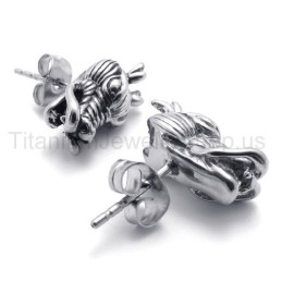 Dragon Titanium Earrings