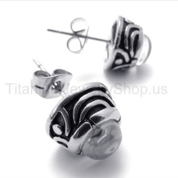 Retro Titanium Earrings