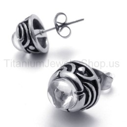 Retro Titanium Earrings