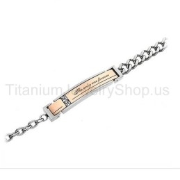 The Only One Forever Titanium Lovers Bracelets