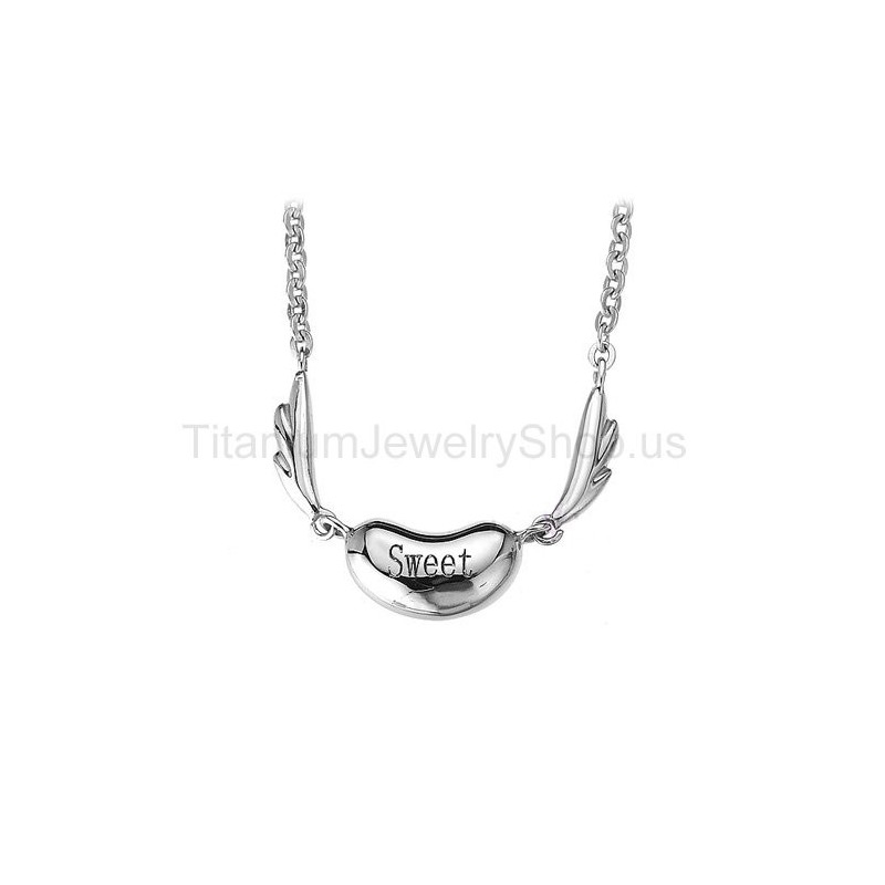 Sweet Angel Titanium Lovers Pendants Sweet Angel Titanium Lovers Pendants