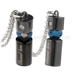 Eternal Love Titanium Lovers Pendants