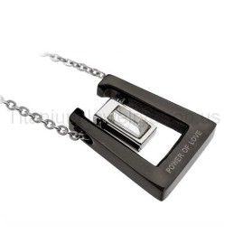 Power Of Love Titanium Lovers Pendants