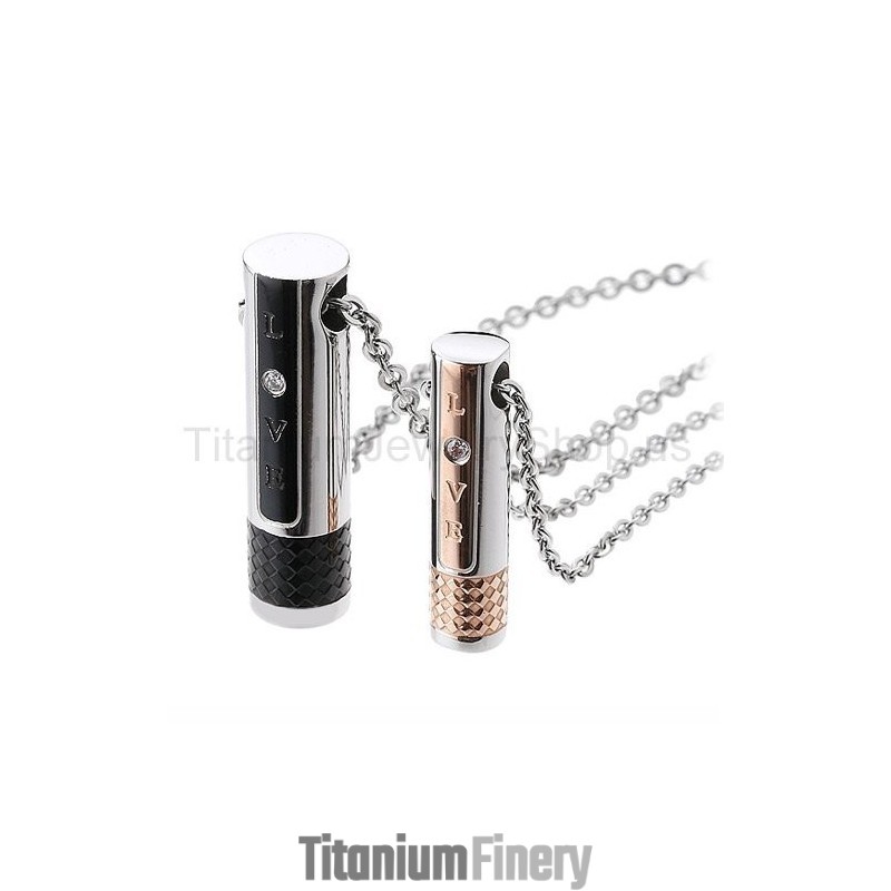 Love Titanium Lovers Pendants Love Titanium Lovers Pendants