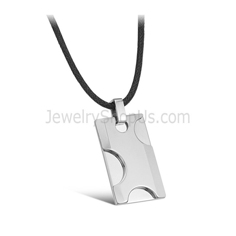 Tungsten Silver Pendant C639