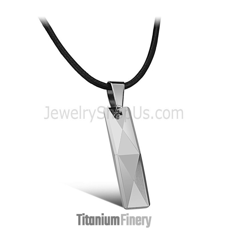 Tungsten Silver Intricate Multifaceted Design Pendant C629 Tungsten Silver Intricate Multifaceted Design Pendant C629
