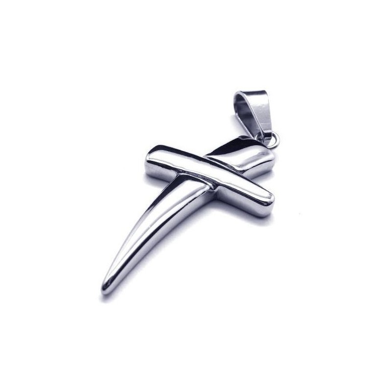 Cool Man Cross Pure Titanium Cross Pendant Necklace Cool Man Cross Pure Titanium Cross Pendant Necklace