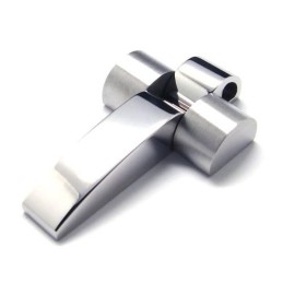 Cool Man Shining 4 Parts Cross Rotatable Titanium Pendant Gift