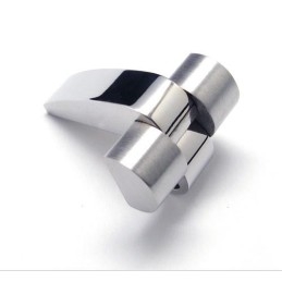 Cool Man Shining 4 Parts Cross Rotatable Titanium Pendant Gift
