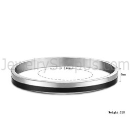 Tatanium Black And Couple Bangles C822