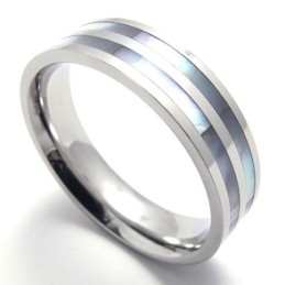 Polished Titanium Two Ring