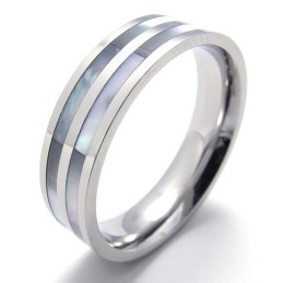 Polished Titanium Two Ring