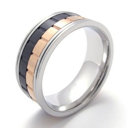 Colored Titanium Ring
