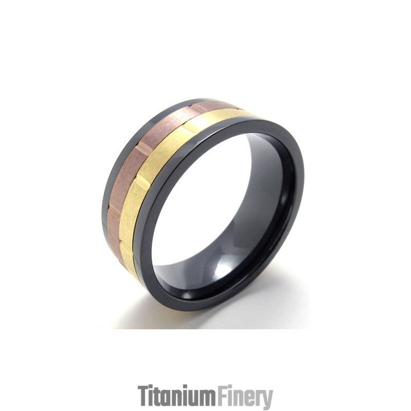 Colored Titanium Ring
