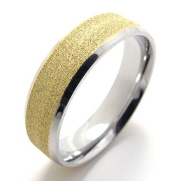 Colored Pearl Titanium Ring