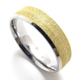 Colored Pearl Titanium Ring