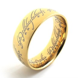 Gold Lord Titanium Ring