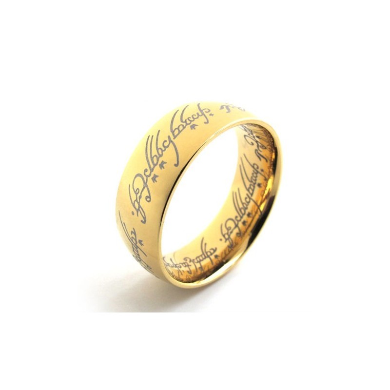 Gold Lord Titanium Ring