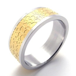 Gold Titanium Ring