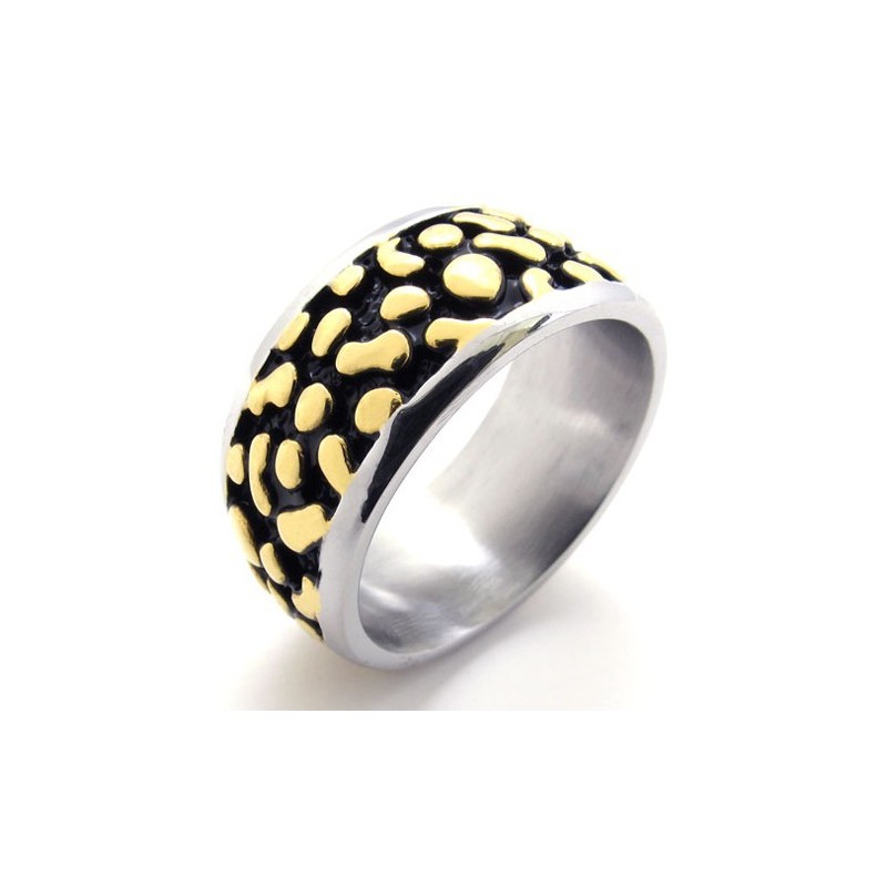 Gold Vintage Titanium Ring