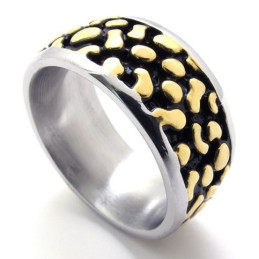 Gold Vintage Titanium Ring