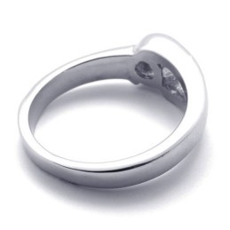 Diamond Titanium Ring