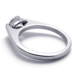 Diamond Titanium Ring