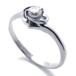 Diamond Titanium Ring For Women