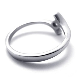 Diamond Titanium Ring For Women