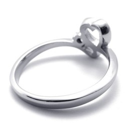 Diamond WoMen's Titanium Ring