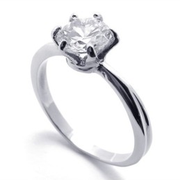 Diamond Titanium Ring