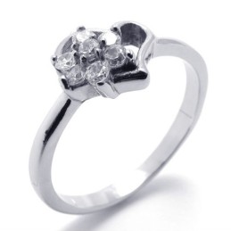 Diamond Titanium Ring