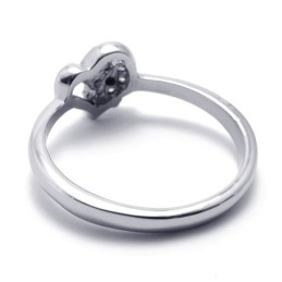 Diamond Titanium Ring