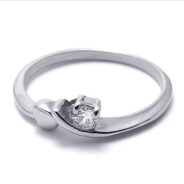 Diamond Titanium Ring