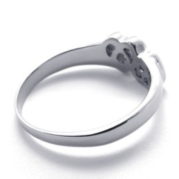 Diamond WoMen's Titanium Ring
