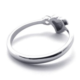 Diamond Titanium Ring For Women