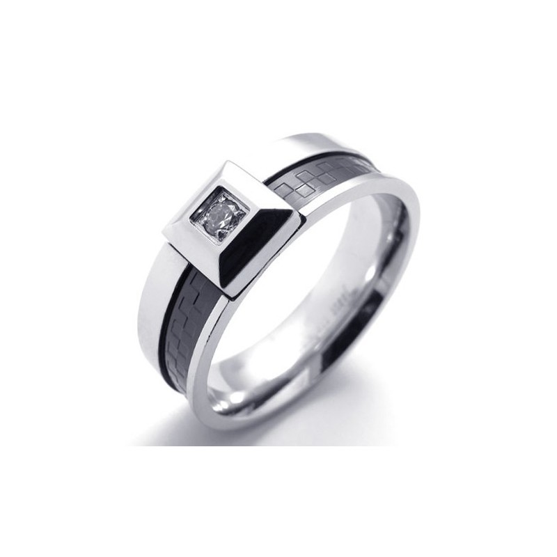 Diamond Titanium Ring Diamond Titanium Ring