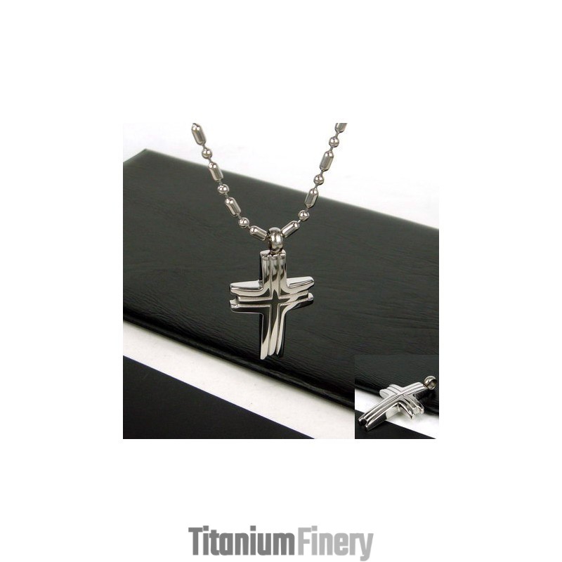 Man Exclusive Cross Pure Titanium Pendant Gift Man Exclusive Cross Pure Titanium Pendant Gift