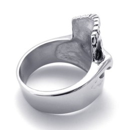 Skull Titanium Ring