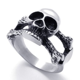 Skull Titanium Ring