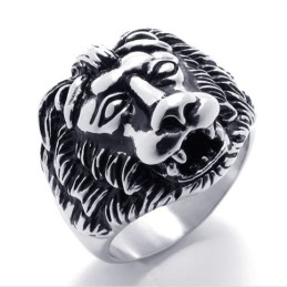 Lion Titanium Ring