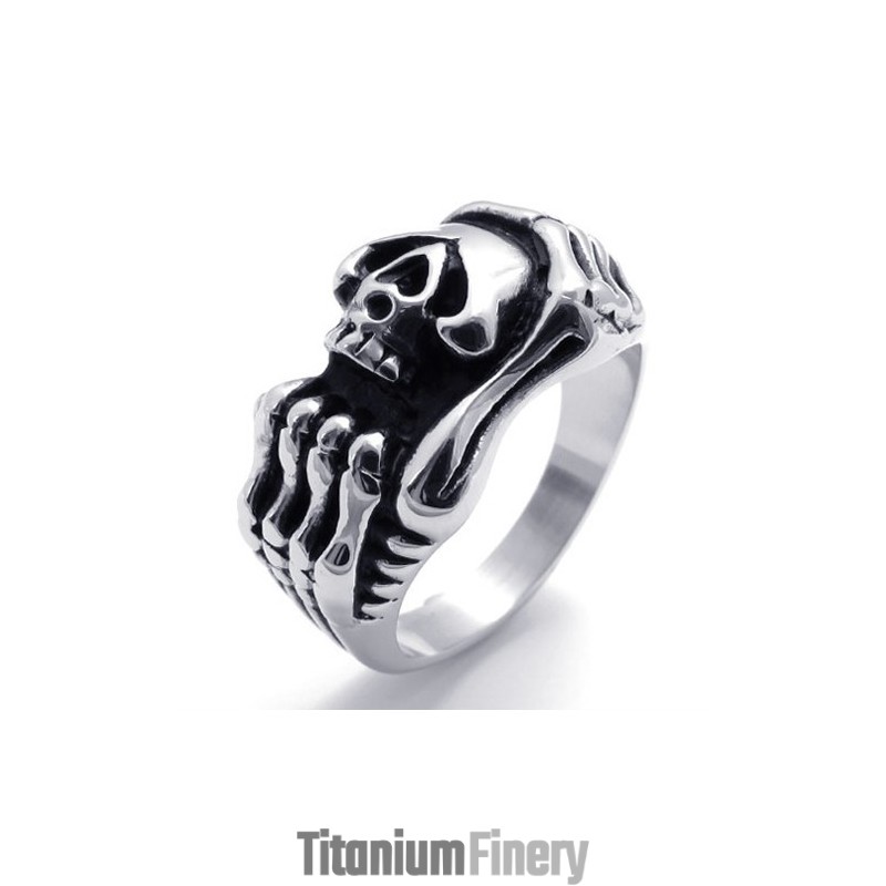 Skull Titanium Ring Skull Titanium Ring